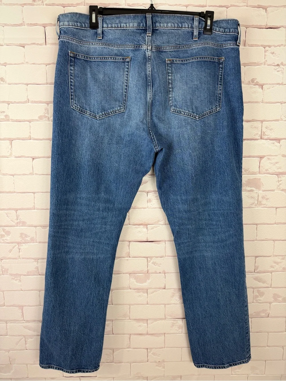 J. Crew Straight-Leg Mid Blue Jeans